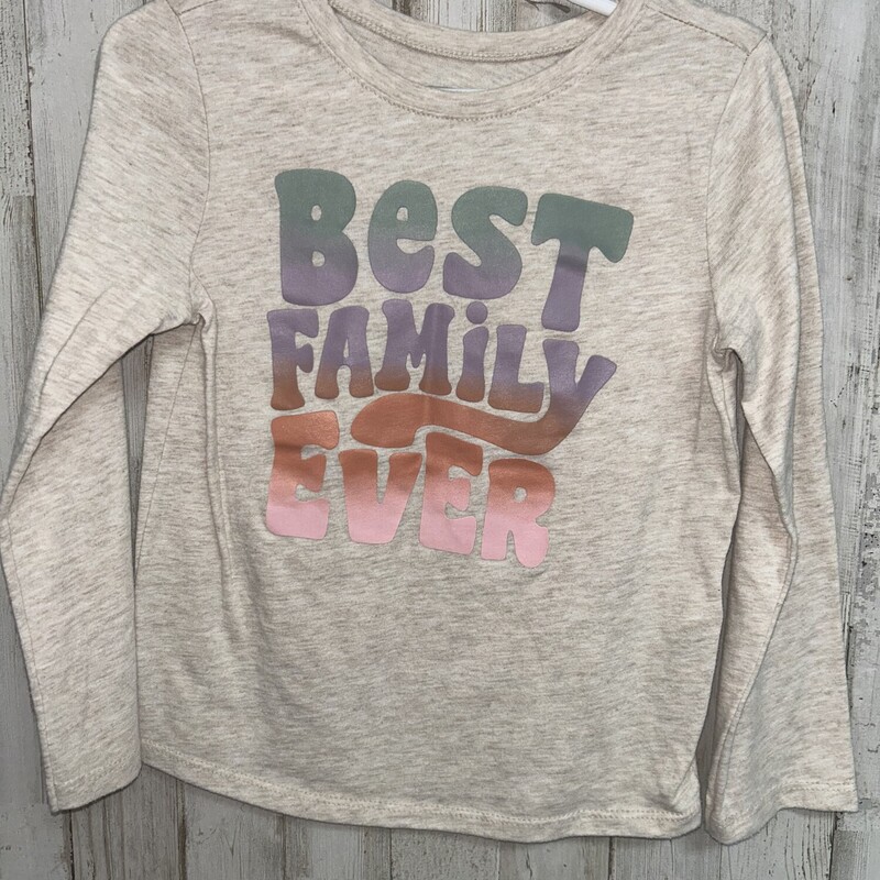 4T Tan Best Fam Ever Tee