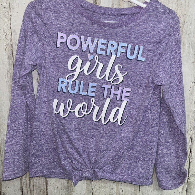 4T Powerful Girls Tee, Purple, Size: Girl 4T