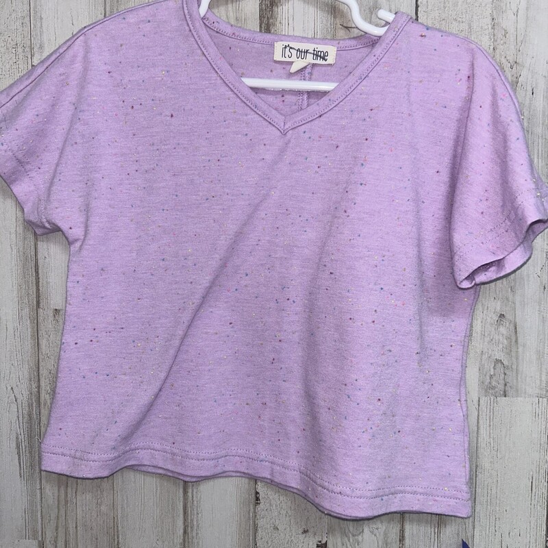 4/5 Lilac Speckled Top