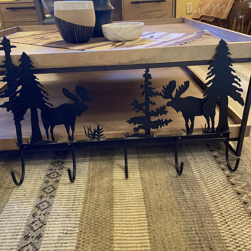 Iron Moose/Tree Coat Rack

Size: 33x20