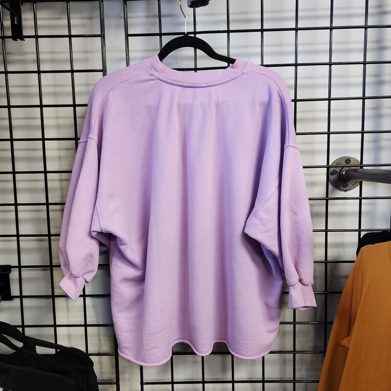 Left On Friday Crew, Lilac, Size: XL