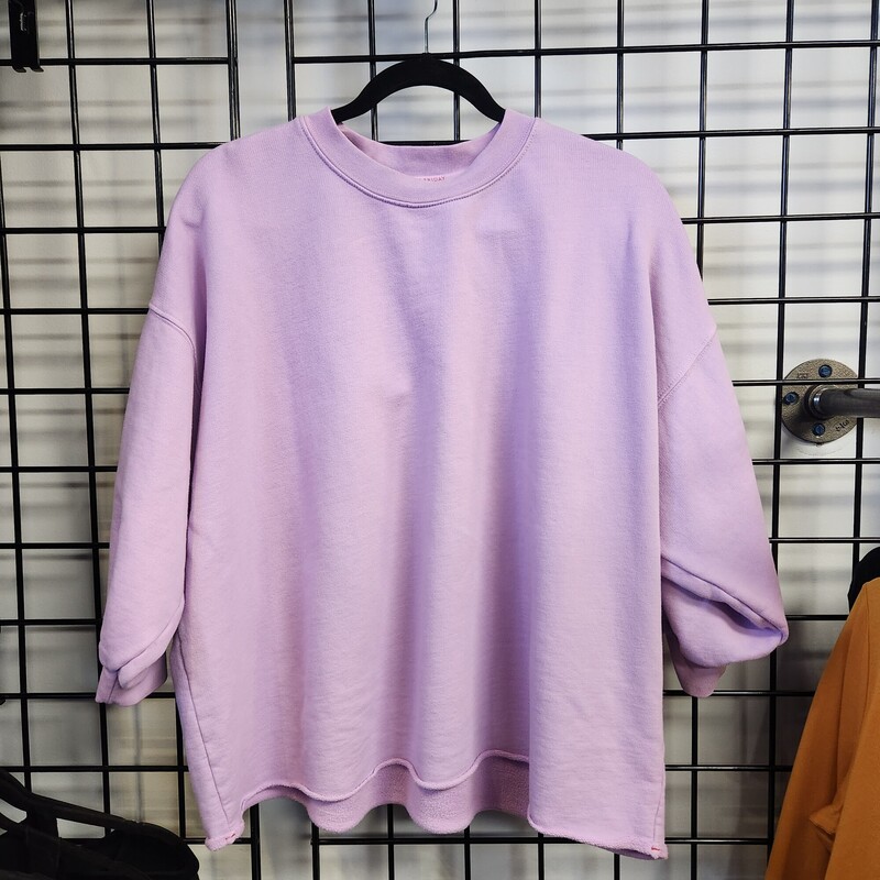 Left On Friday Crew, Lilac, Size: XL