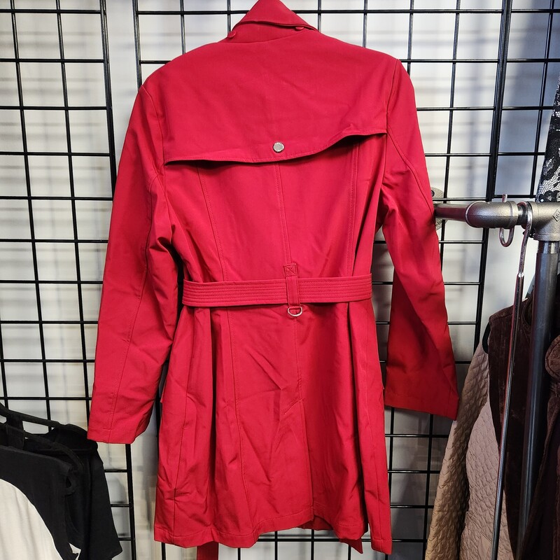 Calvin Klein Coat, Red, Size: M