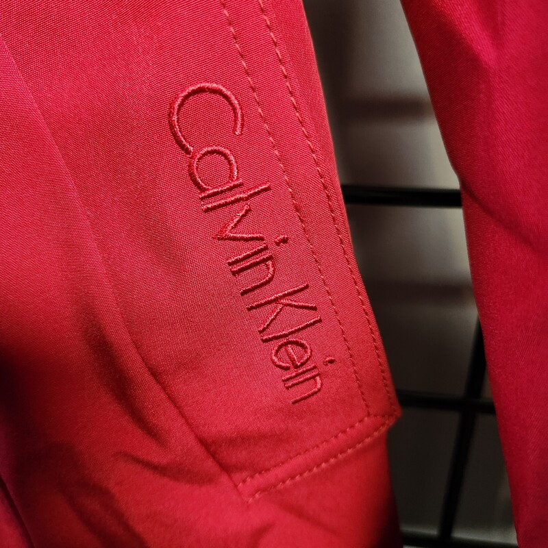 Calvin Klein Coat, Red, Size: M