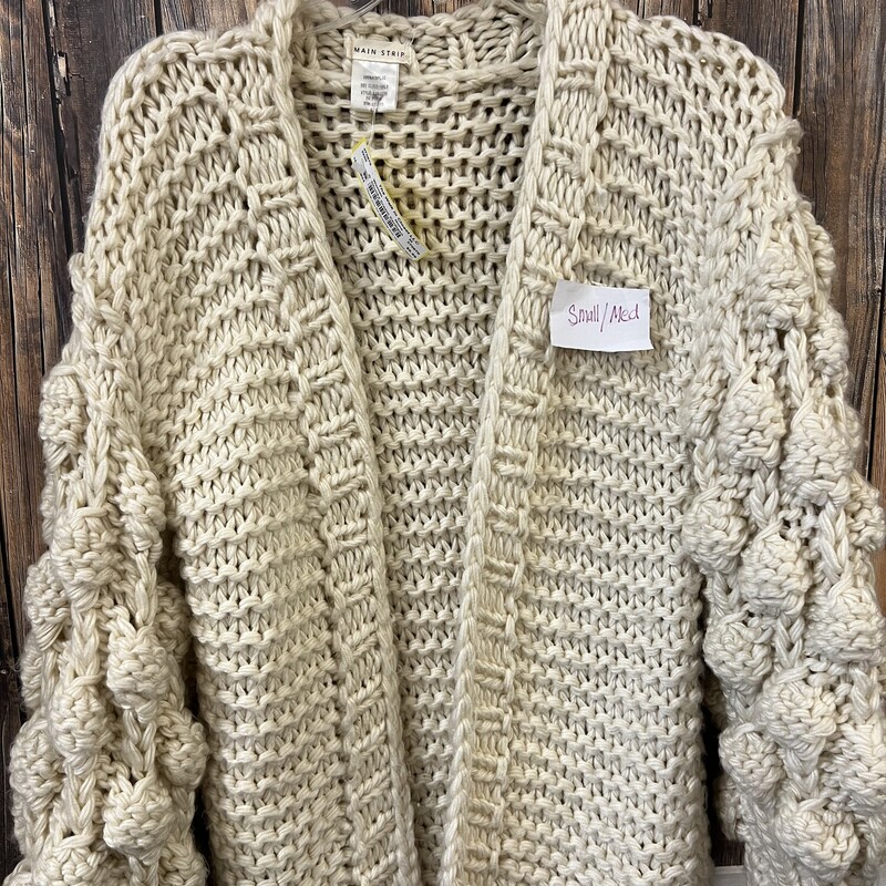 Chunky Cream Cardigan