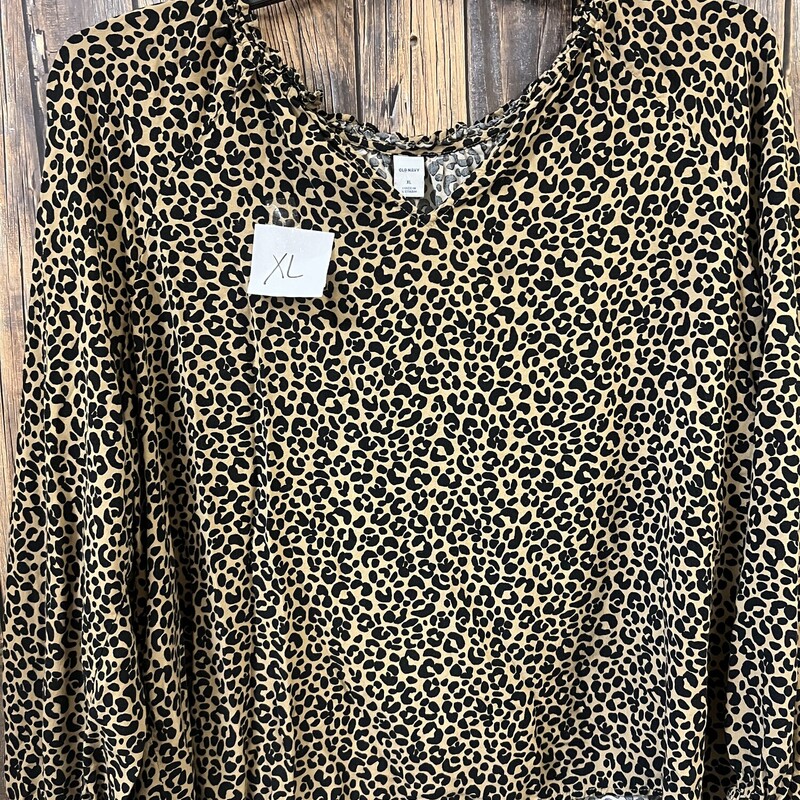 Brown/Black Cheetah Shirt