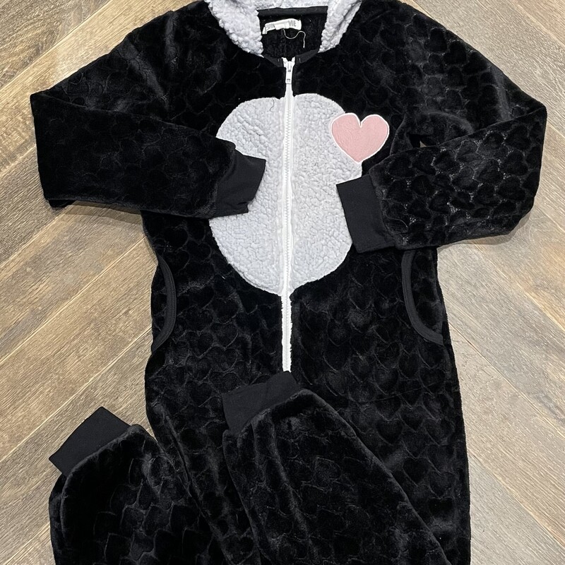 Funzietime Onesie, Black, Size: 10-12Y