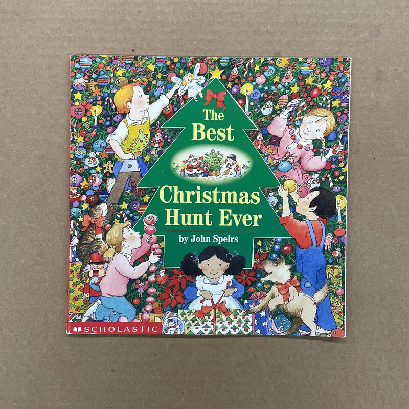 The Best Christmas Hunt, Size: Back, Item: Paper