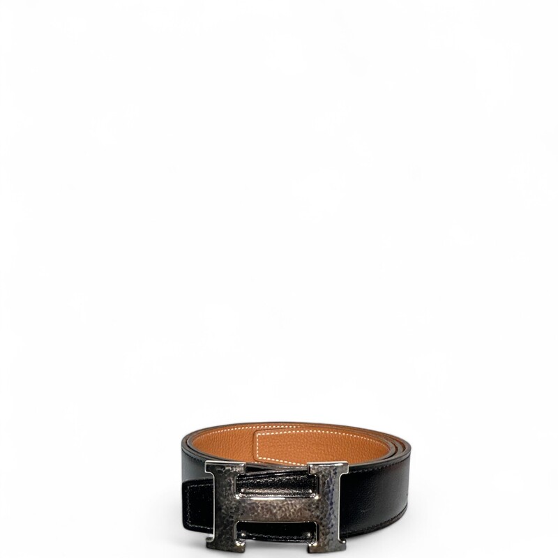 Hermes Constance H Reverable Belt.
 Blk/Brw
Size: 85

Comes with original box and dust bag.
UID150CE