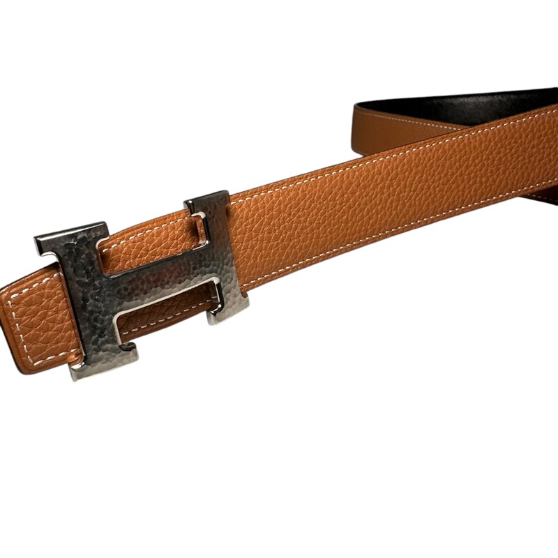 Hermes Constance H Reverable Belt.
 Blk/Brw
Size: 85

Comes with original box and dust bag.
UID150CE