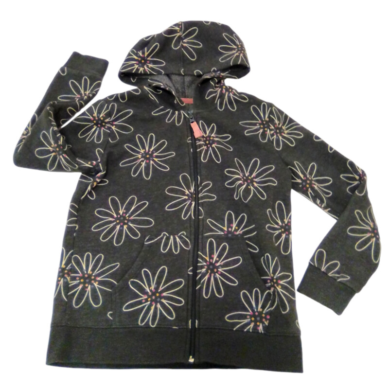 JAcket: Grey/flowers