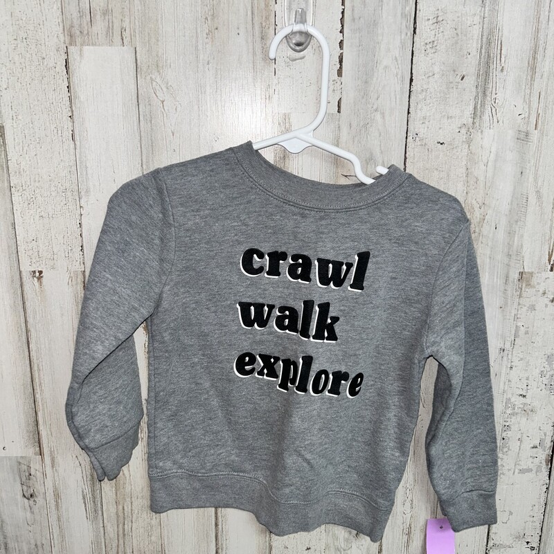 24M Crawl Walk Explore Sw, Grey, Size: Boy 12-24m