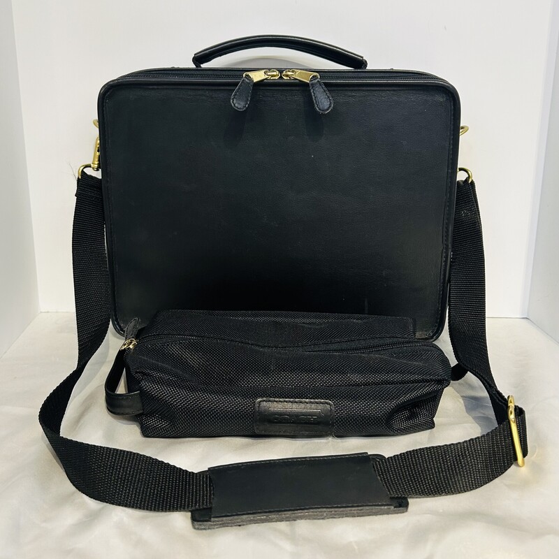 Coach Leather Laptop Bag