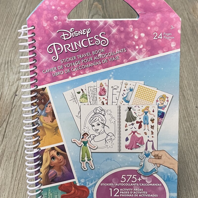 Disney Princess Sticker, Multi, Size: Hardcover