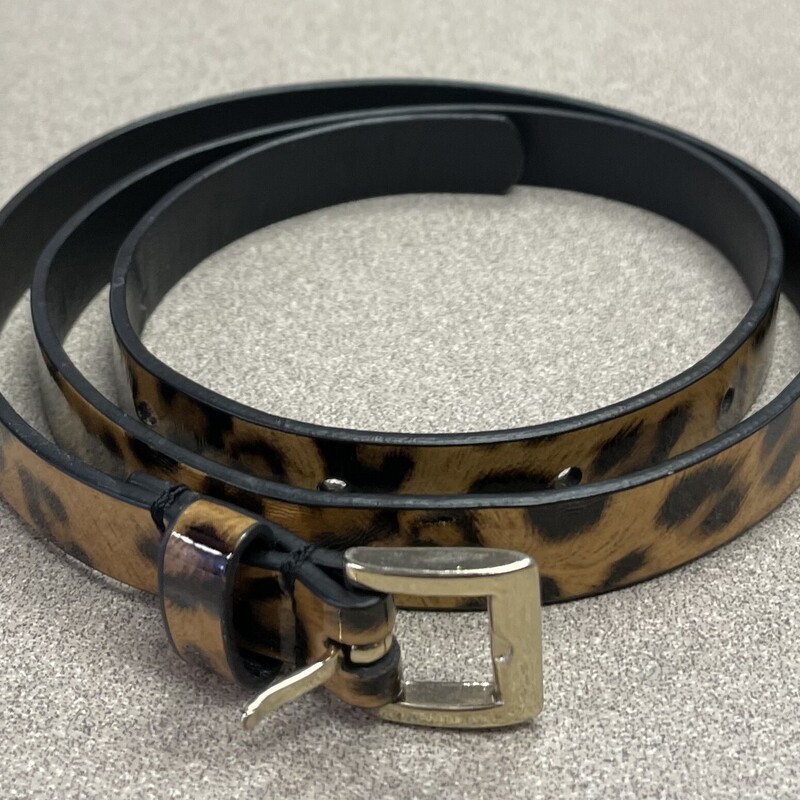 Leopard Kids Belt, Leopard, Size: Pre-owned