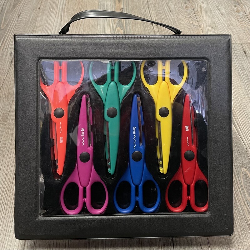 Assorted Scissors, Multi, Size: 6pc