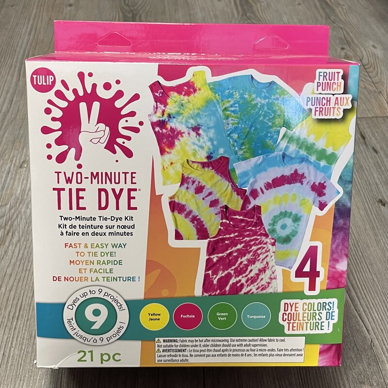 Two Minute Tie Dye, Multi, Size: Complete