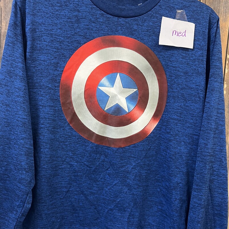 Blue Avengers Shirt, Size: M