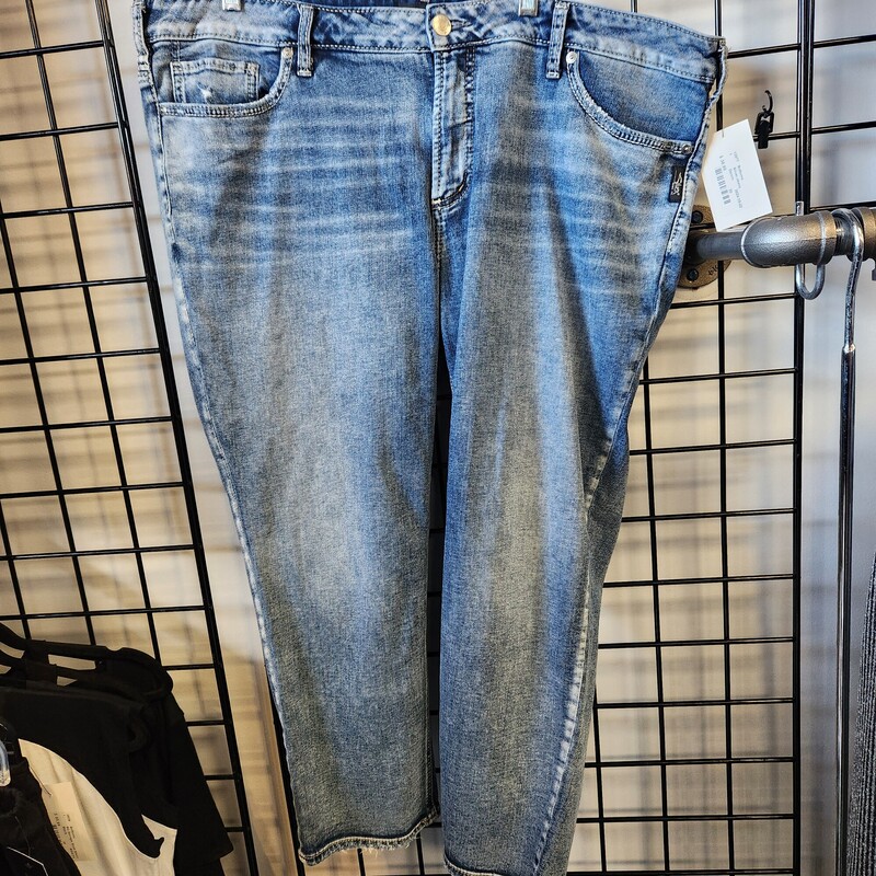 Silver Jeans, Denim, Size: 20