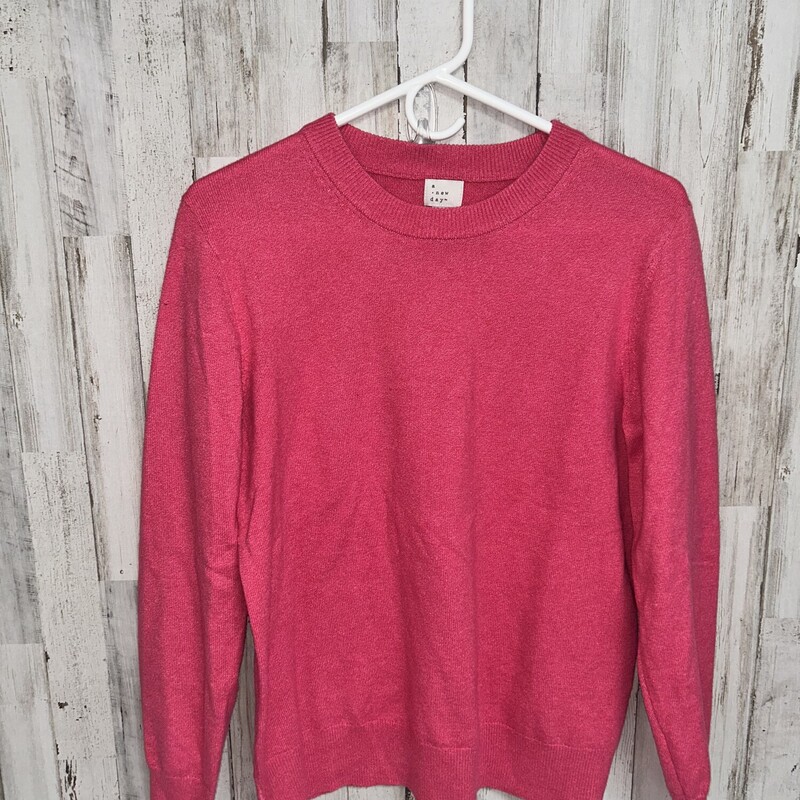 S Pink Knit Sweater