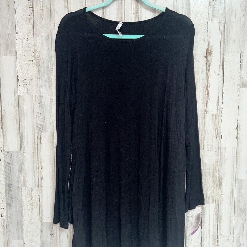 L Black Pocket Tunic