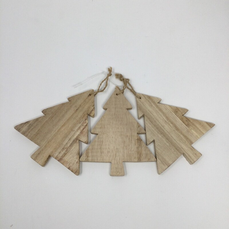 Wooden Tree Ornaments