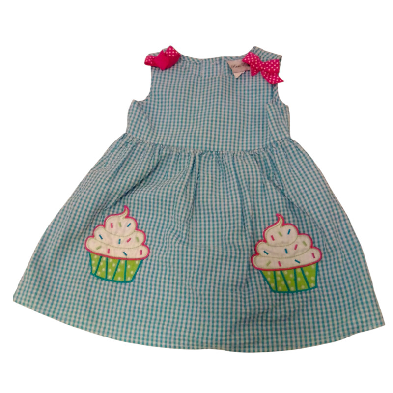 Dress (Blue/Cupcakes)