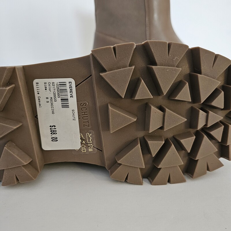 Schutz, Tan, Size: 8.5