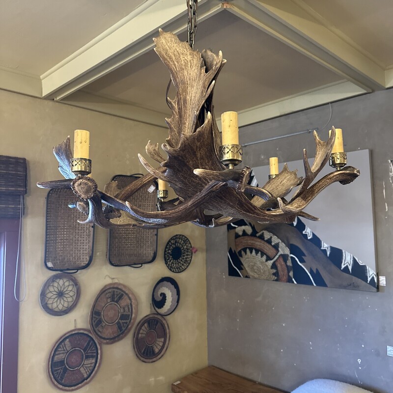 Moose Antler Chandelier