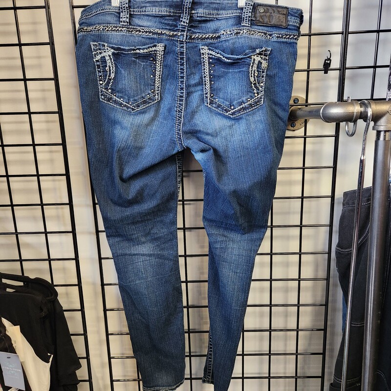 Silver Jeans Skinny, Denim, Size: 18