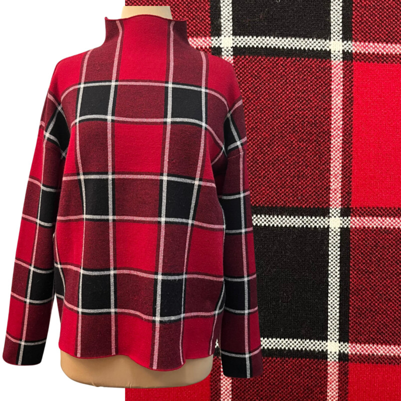 Rachel Zoe Plaid Sweater