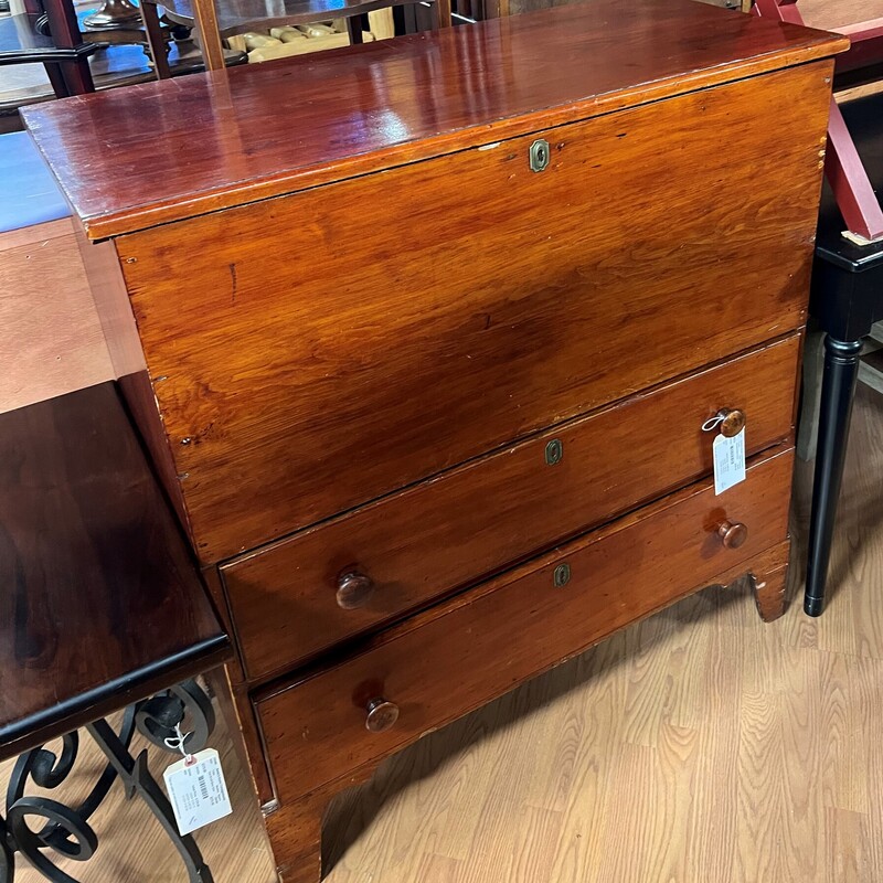 American Mule Chest, 1800s, 2 Drawers
40in x 19in x 43in tall