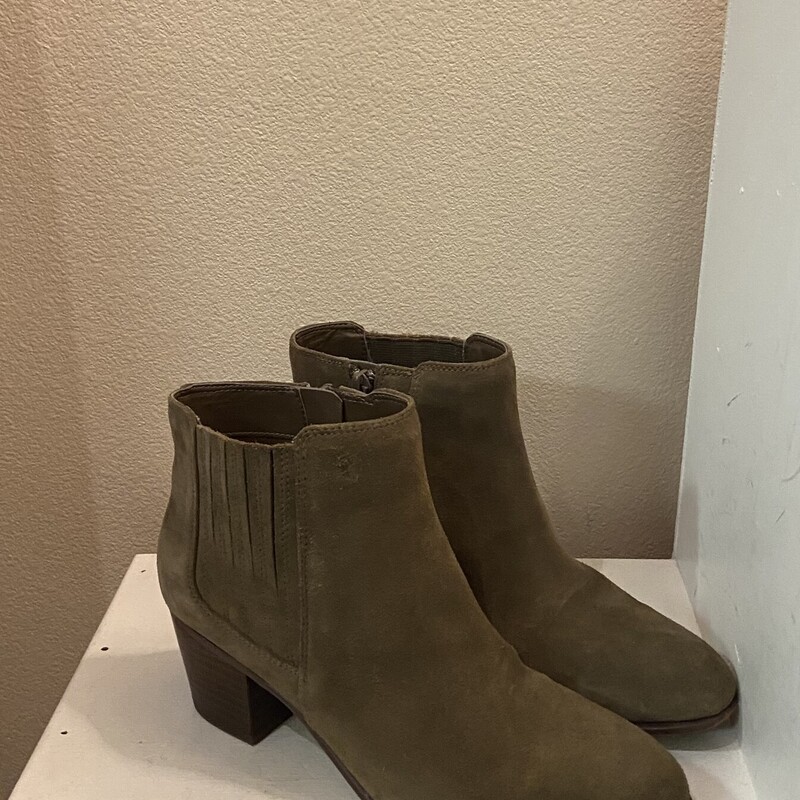 Brwnish Suede Bootie