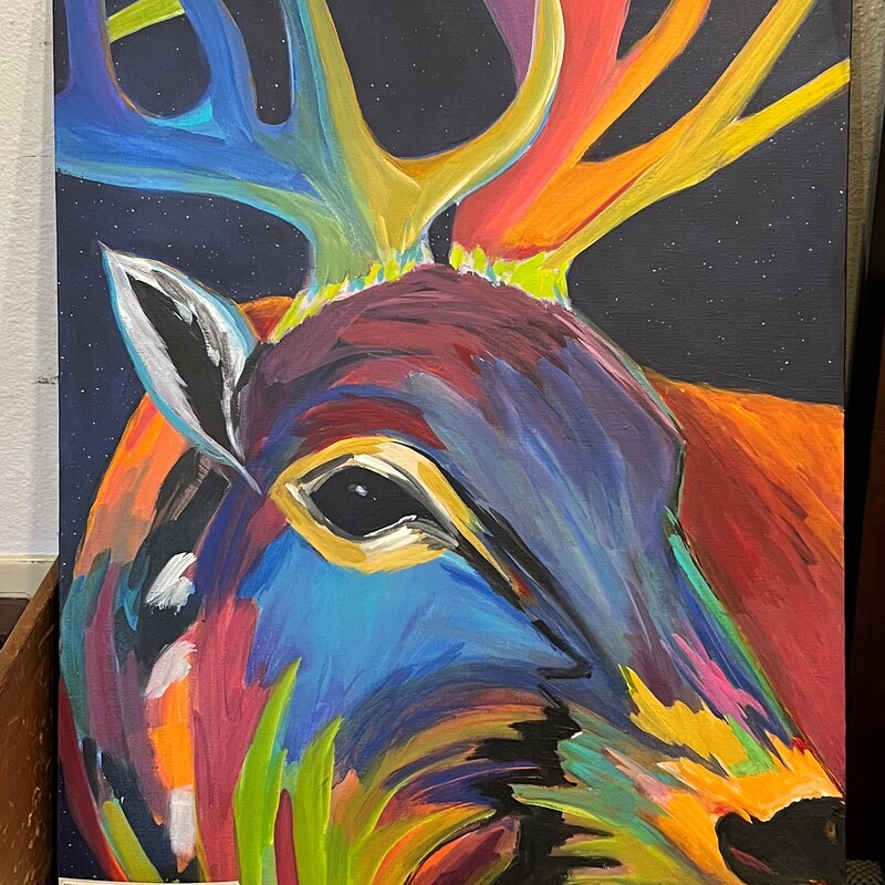 Maybe Tracy Miller Elk, Original, Canvas
18in x 24in