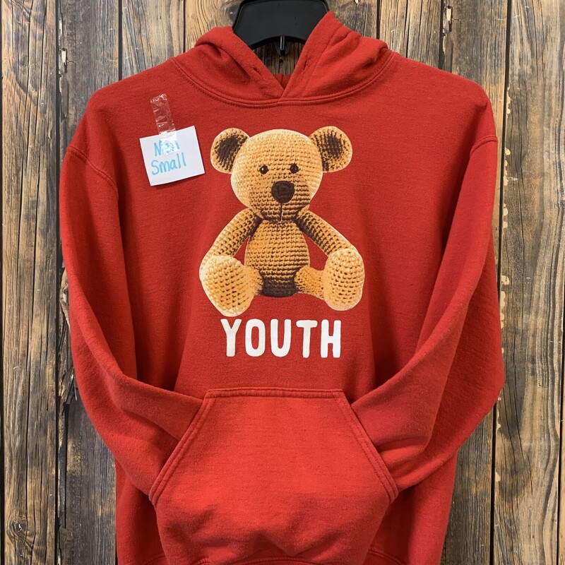 Red Hoodie Teddy Bear, Size: S