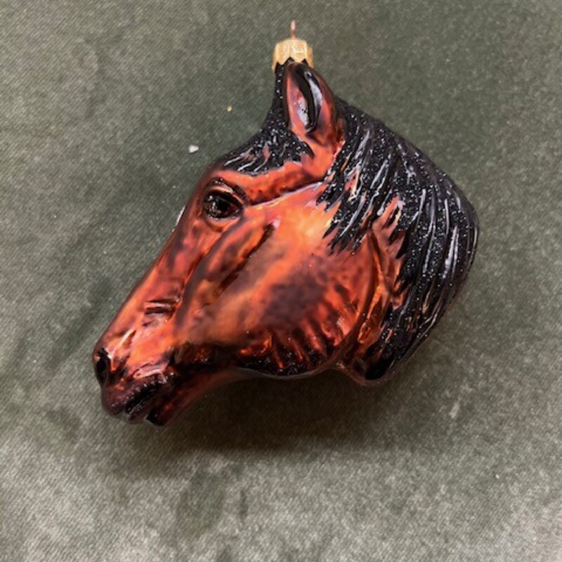 Horse Head Ornament