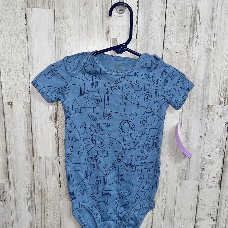 18M Blue Bear Onesie