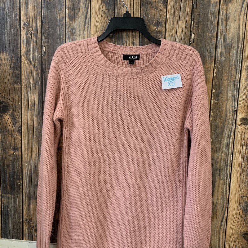 Long Pink Sweater, Size: XS