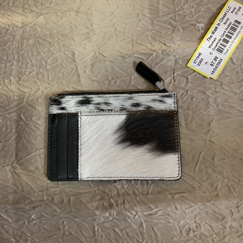 Cowhide Card Holder