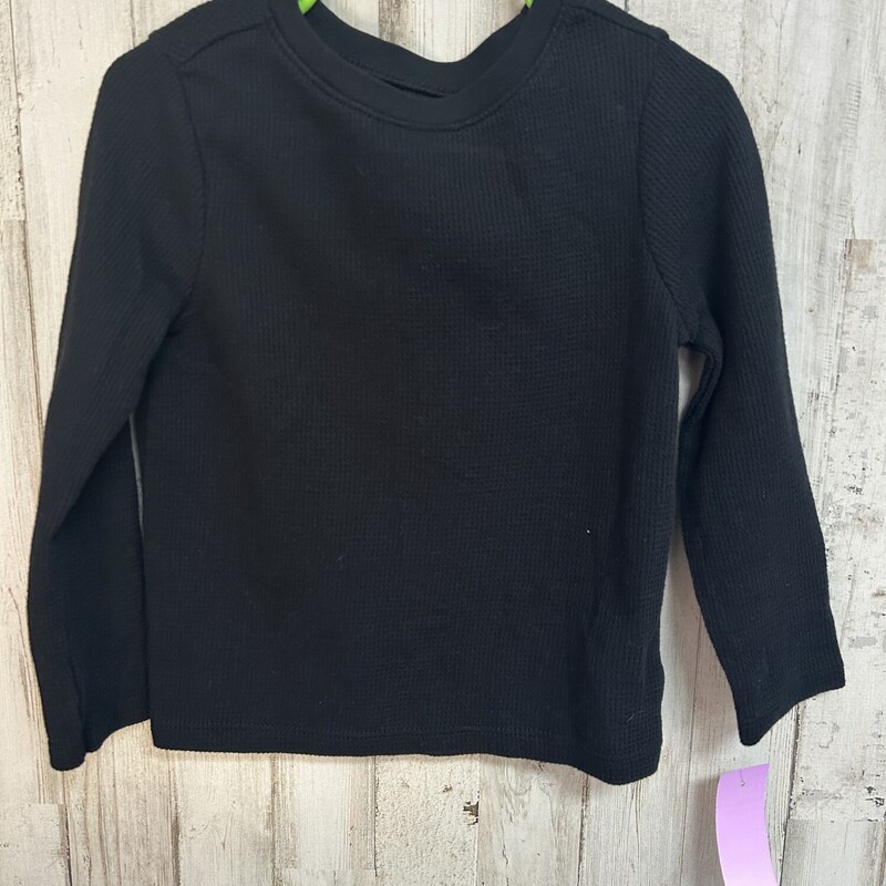 3T Black Thermal Tee