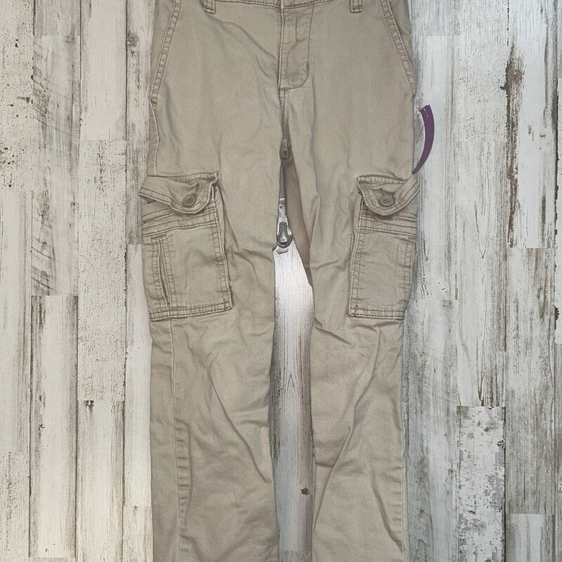 8 Khaki Cargo Pants, Tan, Size: Boy 5-8