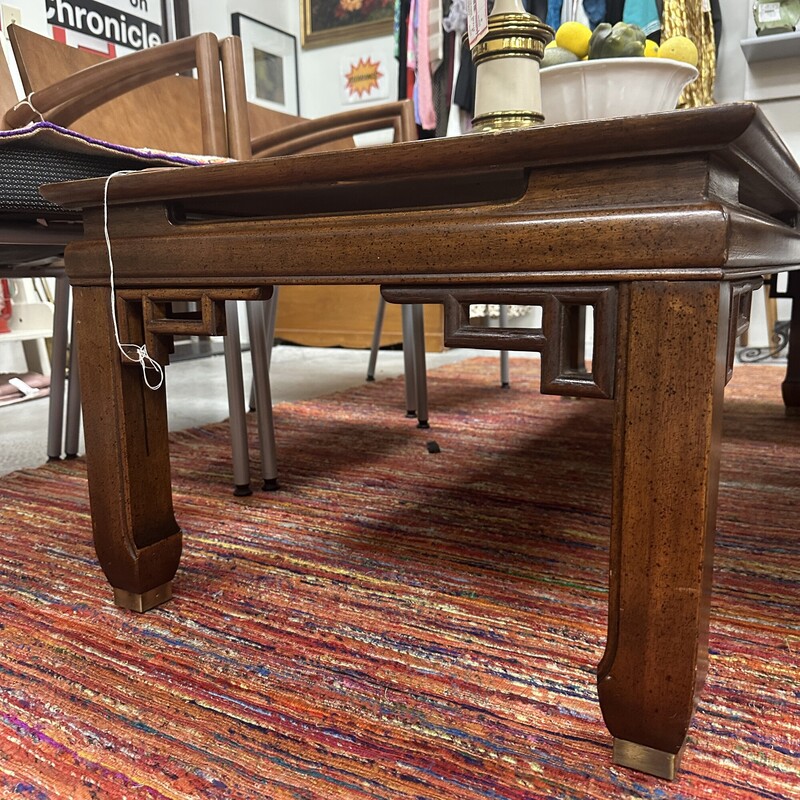 Wood Coffee Table, Brown<br />
Size: 58x24