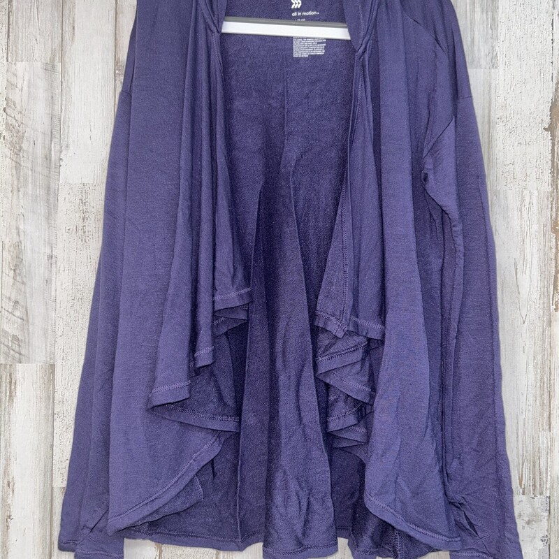 7/8 Purple Athletic Cardi, Purple, Size: Girl 7/8