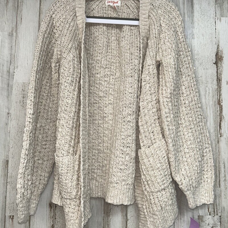 7/8 Tan Knit Cardigan