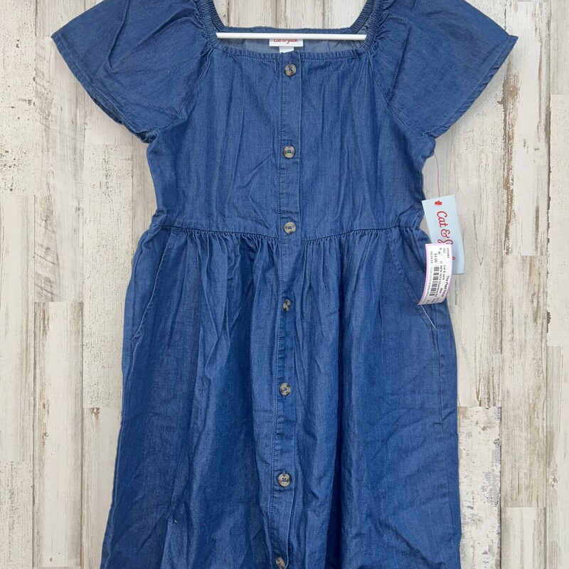 NEW 10/12 Chambray Button, Blue, Size: Girl 10 Up