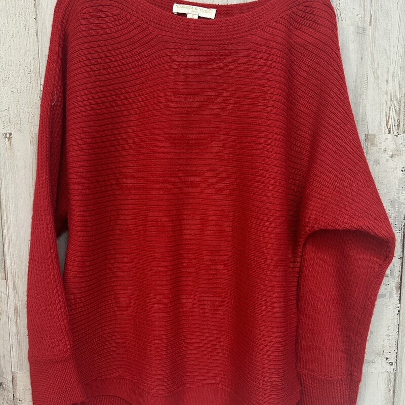 6/7 Red Knit Sweater