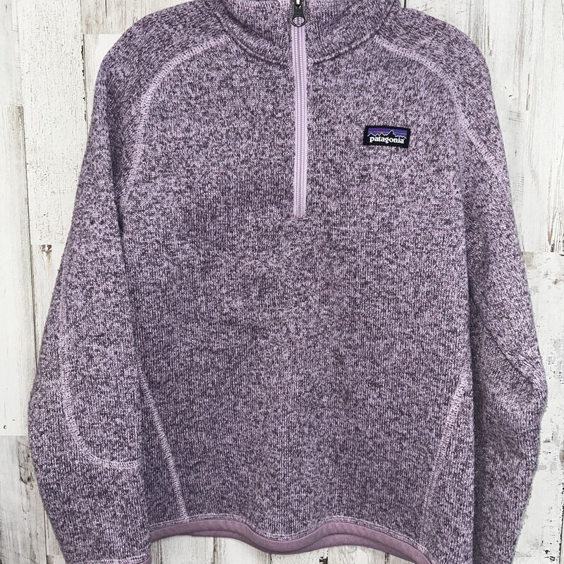 7/8 Purple Knit Pullover