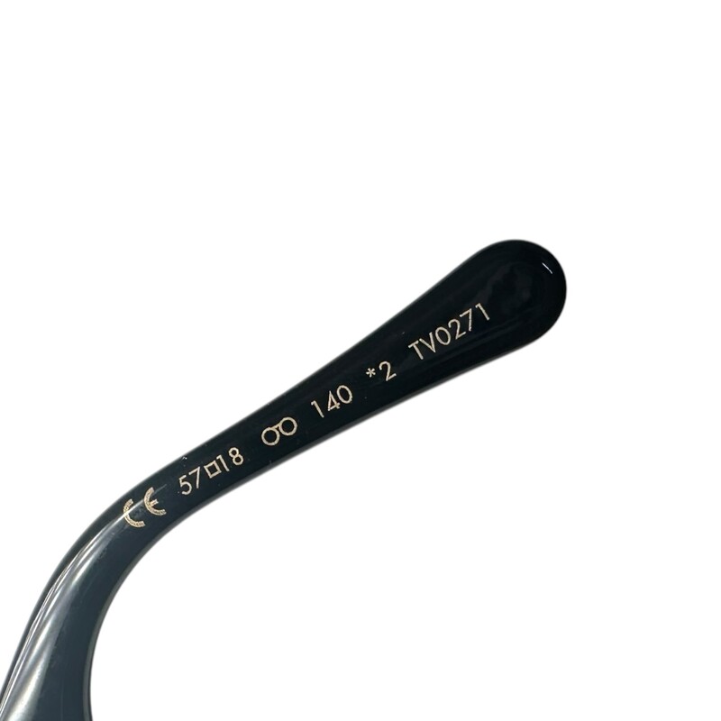 LOUIS VUITTON My Fair Lady Sunglasses in Black.
Style code: Z1254W
Some scratches on the lenses
Comes with the original box

These stunning sunglasses have a chic black frame with round rims and lenses in a dark tint of gray. The bold arms feature a gold Louis Vuitton V metal inserts at the temple and have monogram symbols at the ends.