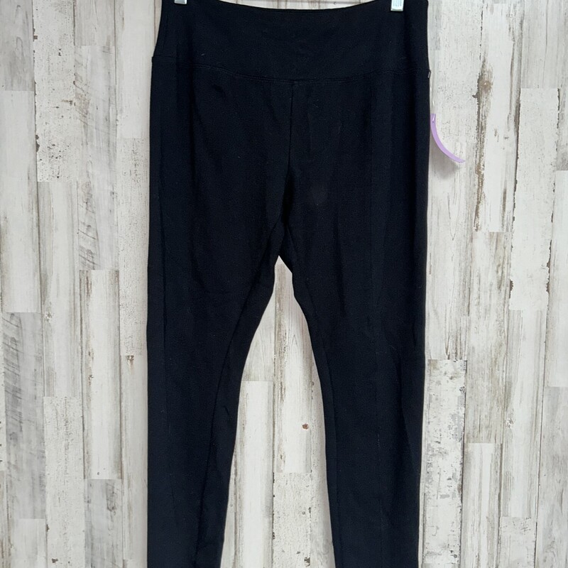 M Black Pull On Pants