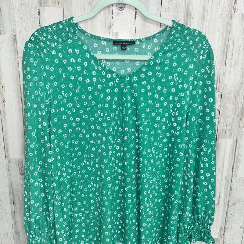 L Green Smock Shoulder To